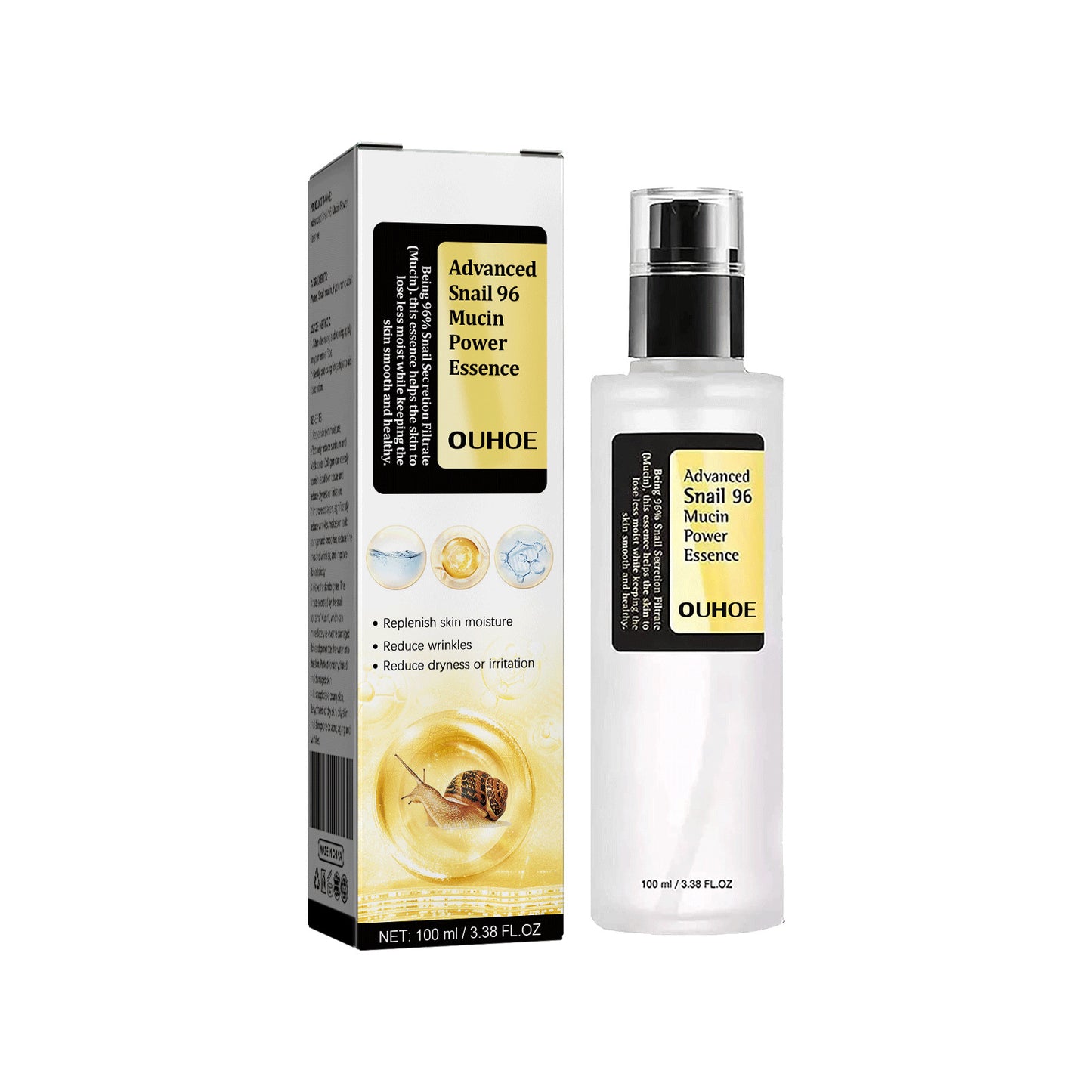 Snail Collagen Repair Serum — Anti-Aging + Deep Hydration (30ml)