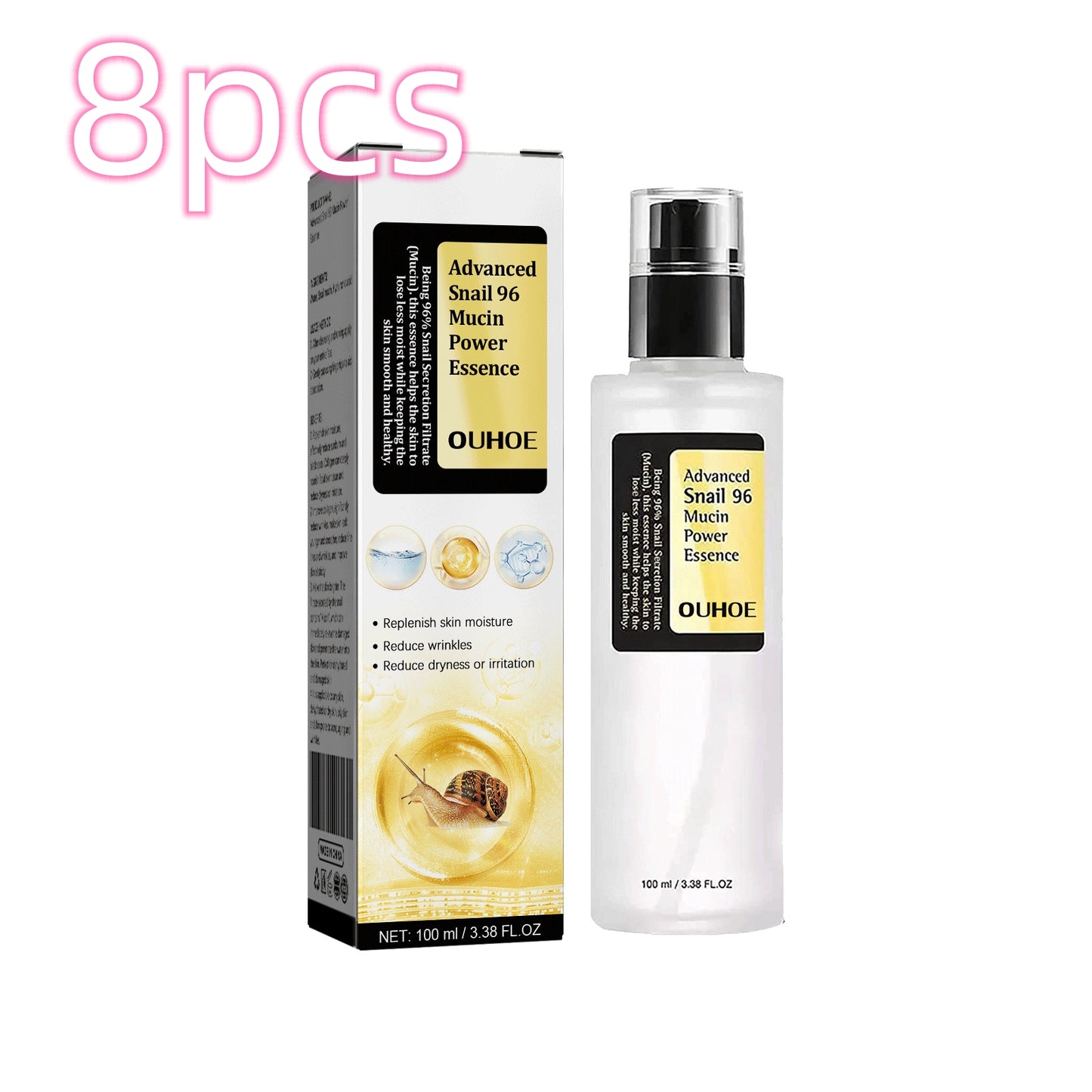 Snail Collagen Repair Serum — Anti-Aging + Deep Hydration (30ml)