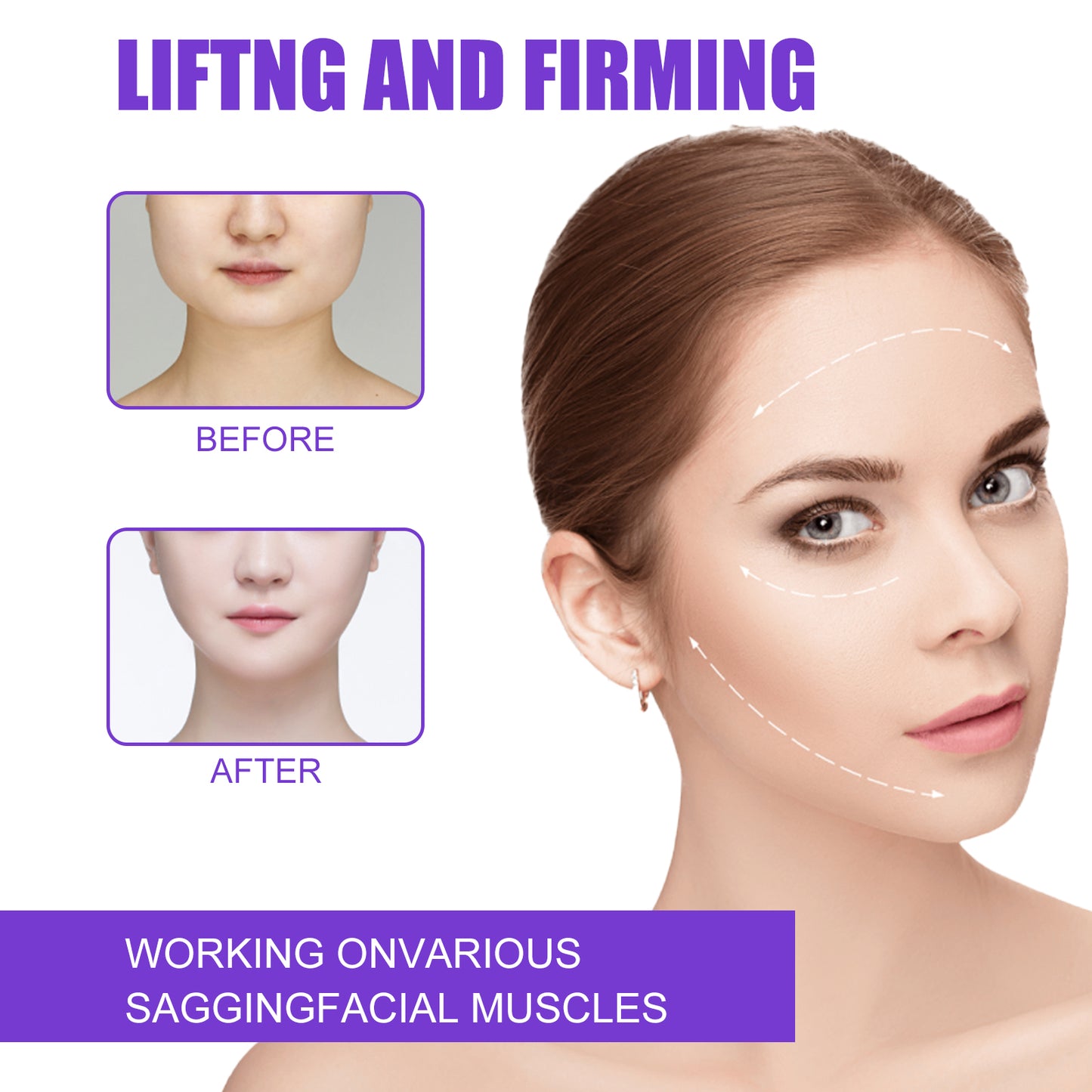 V-Face Firming & Contouring Cream — Jawline Lifting & Skin Tightening (30g)